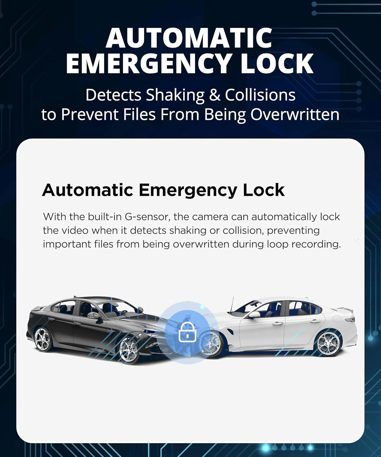 VIOFO A119 V3 2K Dash Cam 2560X1600P Quad HD+ Car Dash Camera, Ultra Clear Night Vision, 140-Degree Wide Angle, GPS Included, Buffered Parking Mode, True HDR, Motion Detection, G-Sensor, Time Lapse image number 4