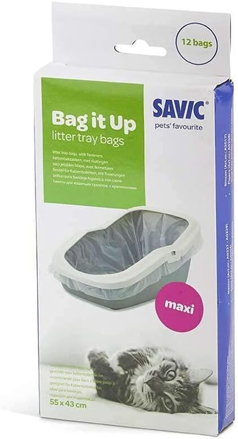 Savic Bag It up Jumbo Liners for Cat Litter Trays, 55 Cm