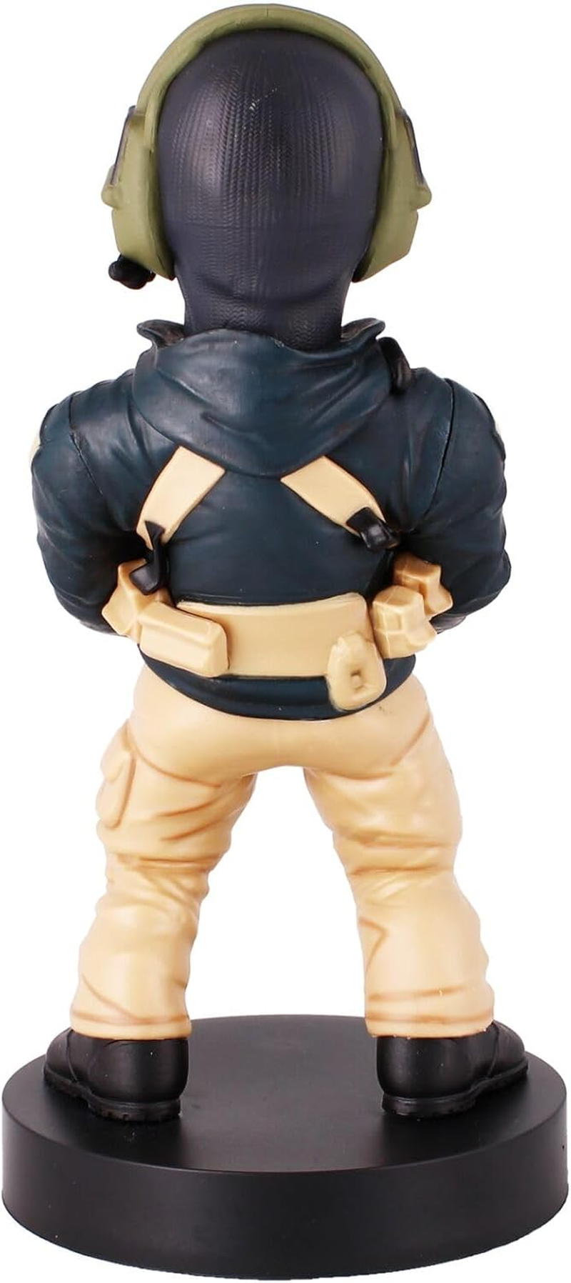 Power up Factory Exquisite Gaming: Call of Duty: Lt. Simon "Ghost" Riley - Original Mobile Phone & Gaming Controller Holder, Device Stand, Cable Guys, Licensed Figure image number 5