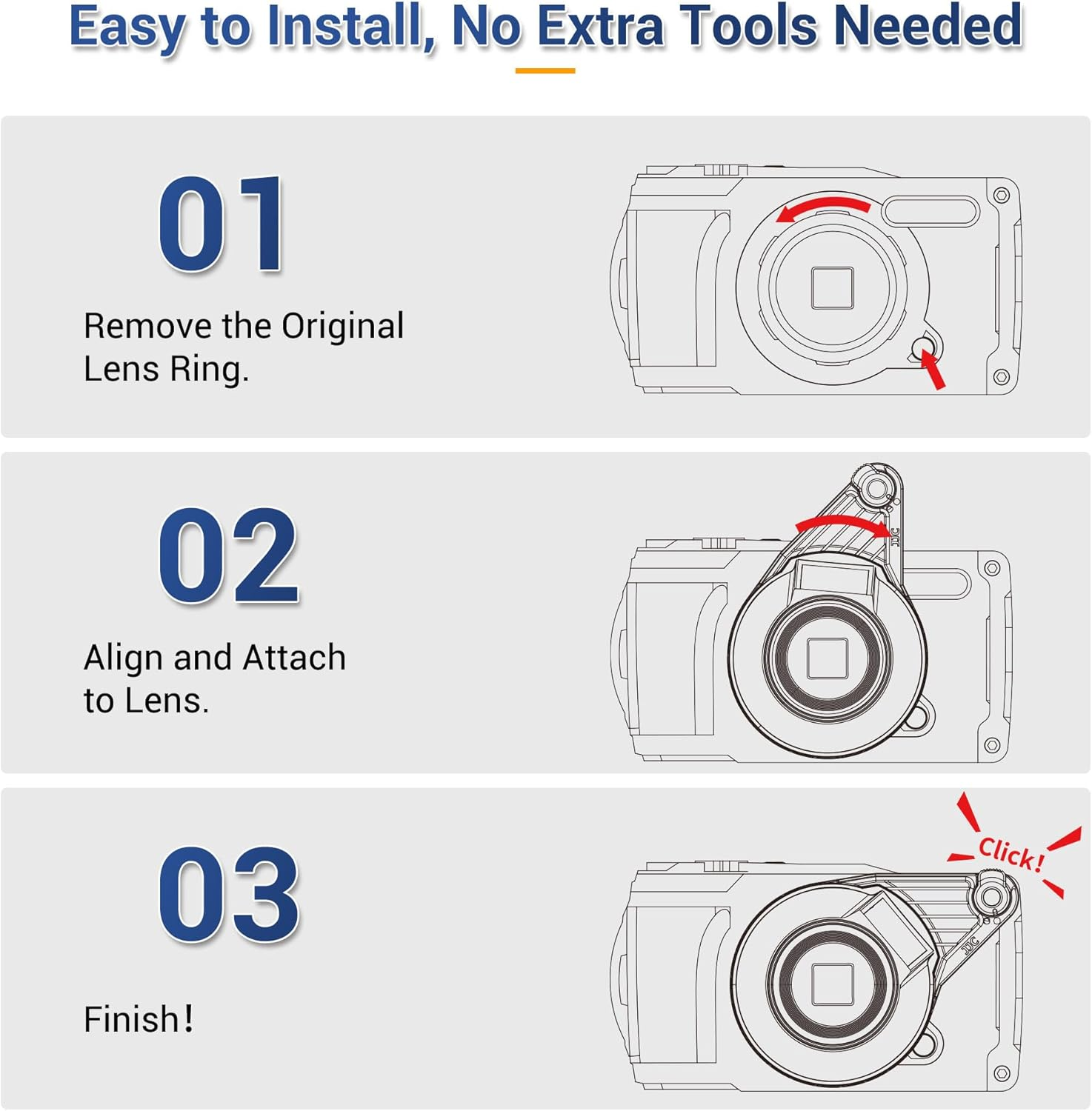JJC Flash Diffuser for Olympus TG-7 TG-6 TG-5 TG-4 TG-3 TG-2 TG-1, Replace Olympus FD-1 Light Guide, Macro Flash Diffuser Light for Olympus Tough TG7 TG6 TG5 TG4 TG3 TG2 TG1 image number 2