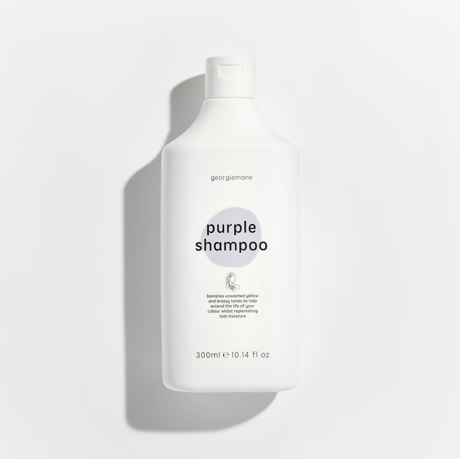 Georgiemane Purple Shampoo 300Ml, 100% Vegan, Cruelty Free, Repairs and Hydrates, Made in Australia, Designed for Blondes