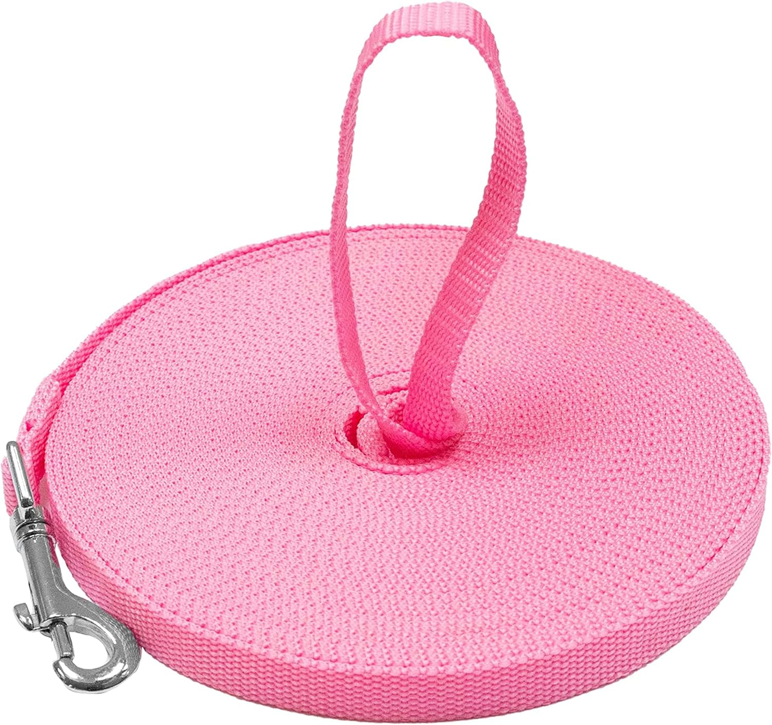 Downtown Pet Supply Long Dog Puppy Obedience Recall Training Agility Lead, Leash - Black, 30' Foot - By,