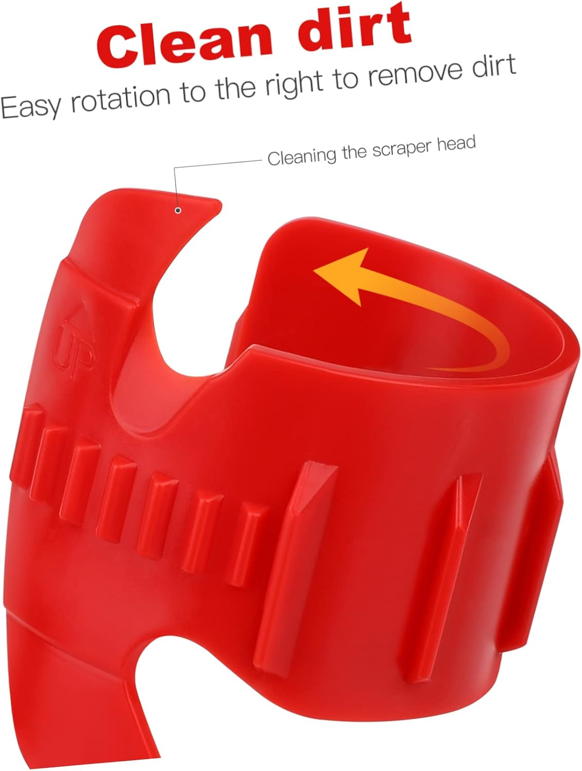 ULTECHNOVO 1Pc Fork Cleaner All Purpose Cleaner Motorcycle Absorber Cleaner Motorbike Supplies Absorption Cleaning Fork Front Seal Oil Cleaner Motorbike Tool Absorption Cleaning Tool Red image number 2