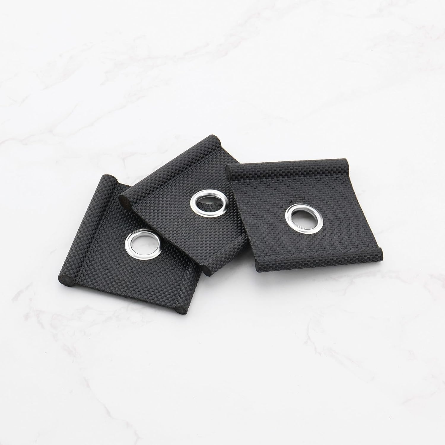 8Pcs Awning Rail Piping for 5-6 Mm and 7-8 Mm Piping Rails Awning Installation Tools Eyelets Awning Hooks for Tent Awning Campsite Caravan RV Black image number 5