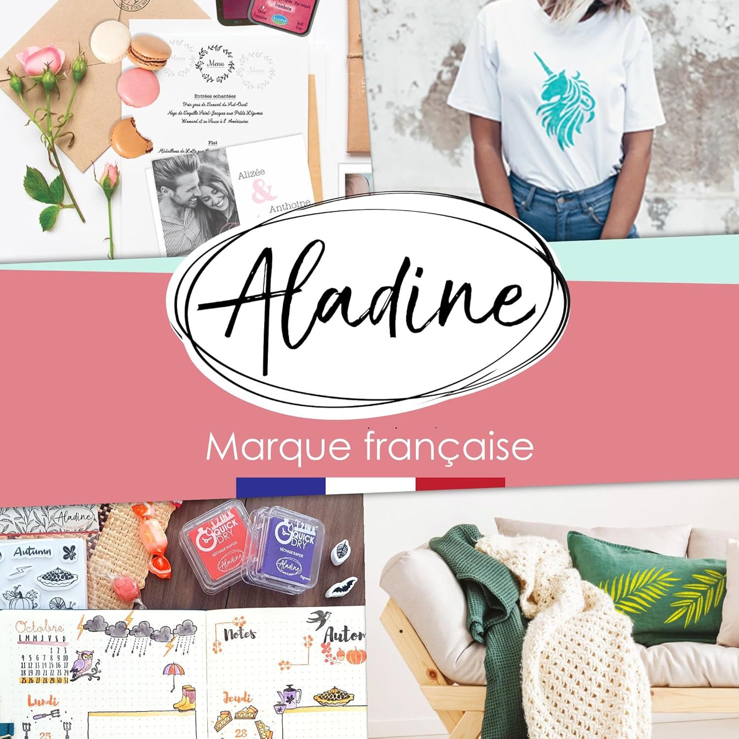 Aladine 80811 Kit Outils De Dot Painting 10 Accessories & 14 Attachments for Mandalas, Pebble Painting, Wood, Fabric, Canvas Dotting Dots, Creative Hobby-80811, Multi-Colour, Loisirs Cr&eacute;atifs image number 4