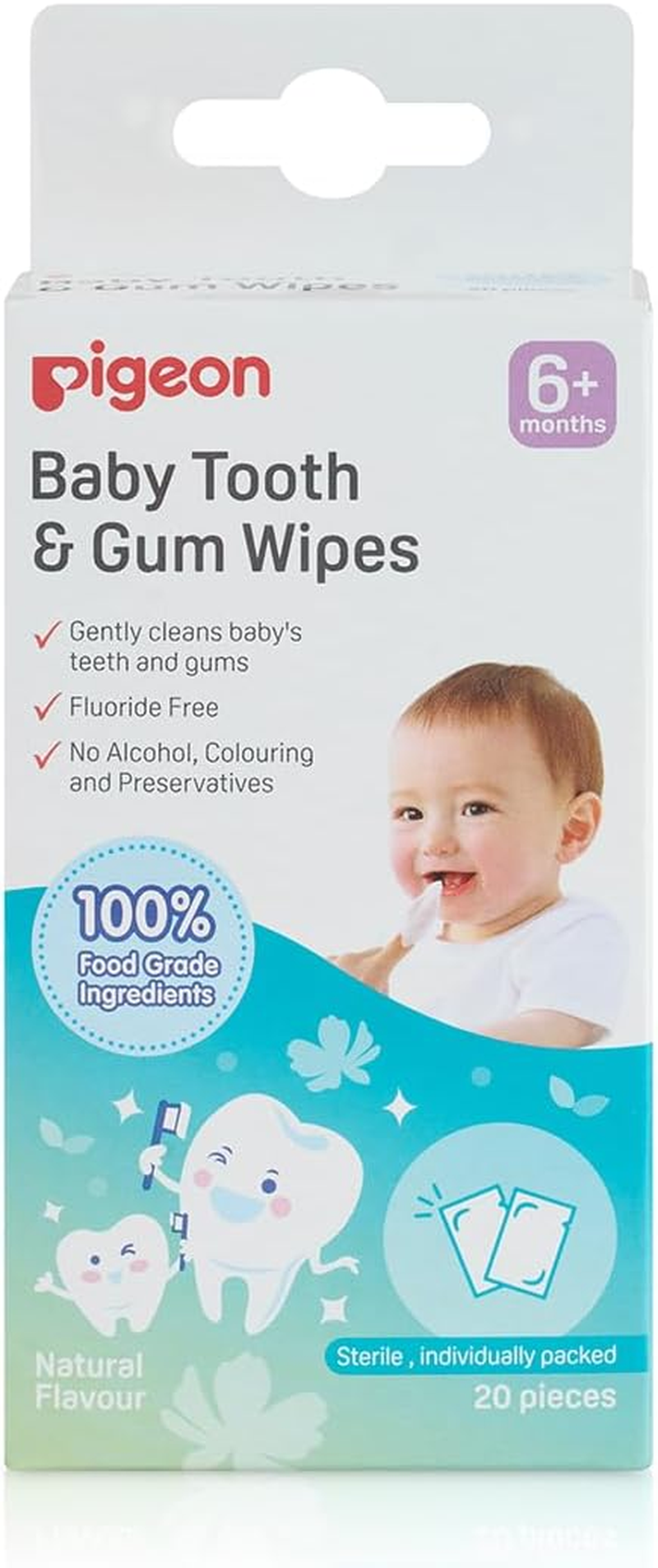 Baby Tooth & Gum Wipes, 20'S image number 4