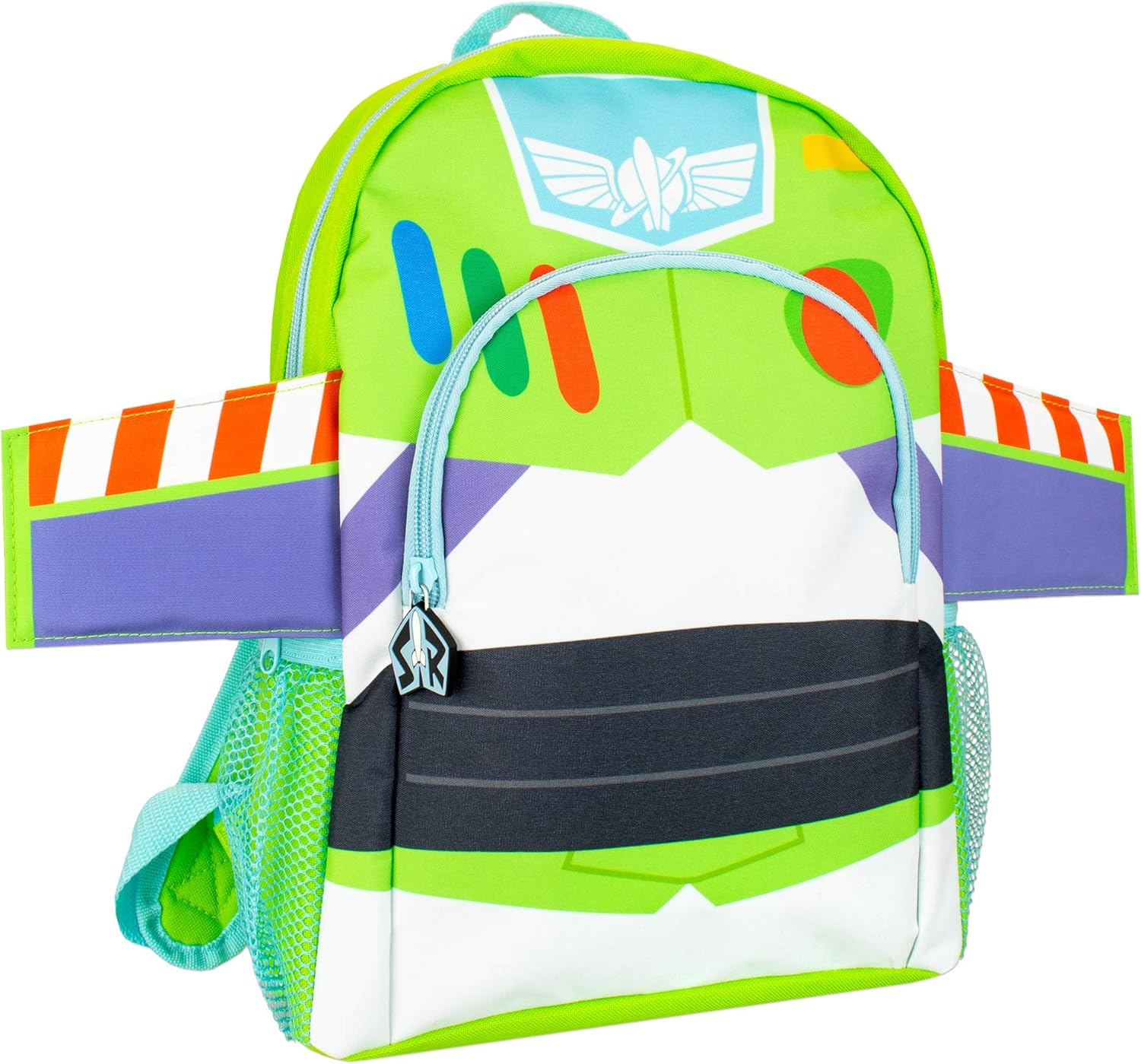 Disney Kids Toy Story Backpack Buzz Lightyear, Green, One Size, School Bag Daypack Backpacks image number 4