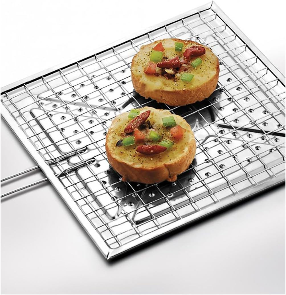 IPAC INOX Bruschetta Toaster, 25 X 25 Cm