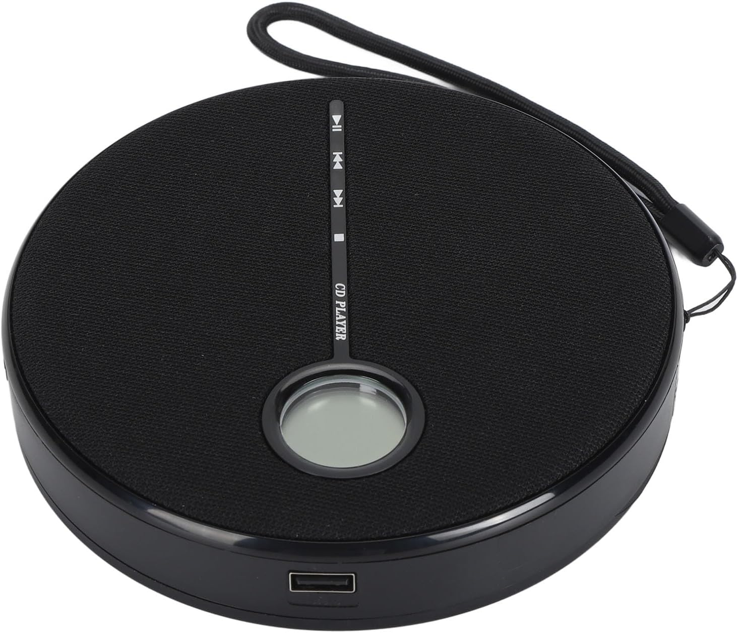 Audio CD Player, BT 5.0 Home CD Music Player Memory Play anti Skip Function Rechargeable Desktop CD Player Built in Speaker CD Music Player for Car Home Outdoor Decor image number 1