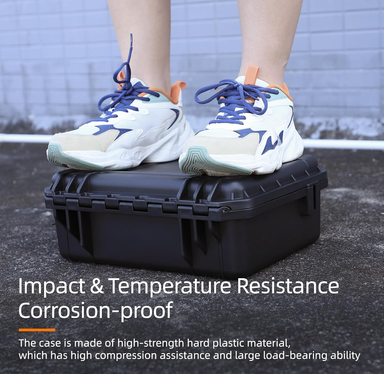 Fututech Safety Case for DJI Neo Bundle Motion Fly More Transport Bag for Drone Accessories, Black, Safety Case, Black, Safety Case image number 5