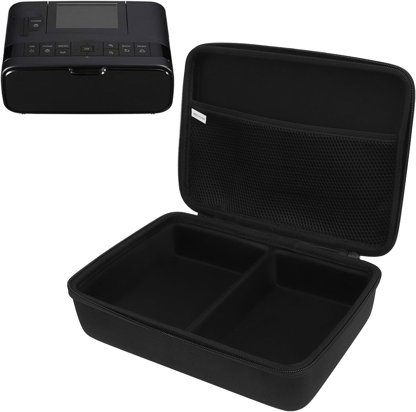 Hard Case for Selphy CP1500 CP1300 CP1200 Compact Photo Printer and Accessories, Hard Shell Carrying Case, Protective Travel Case Bag image number 4