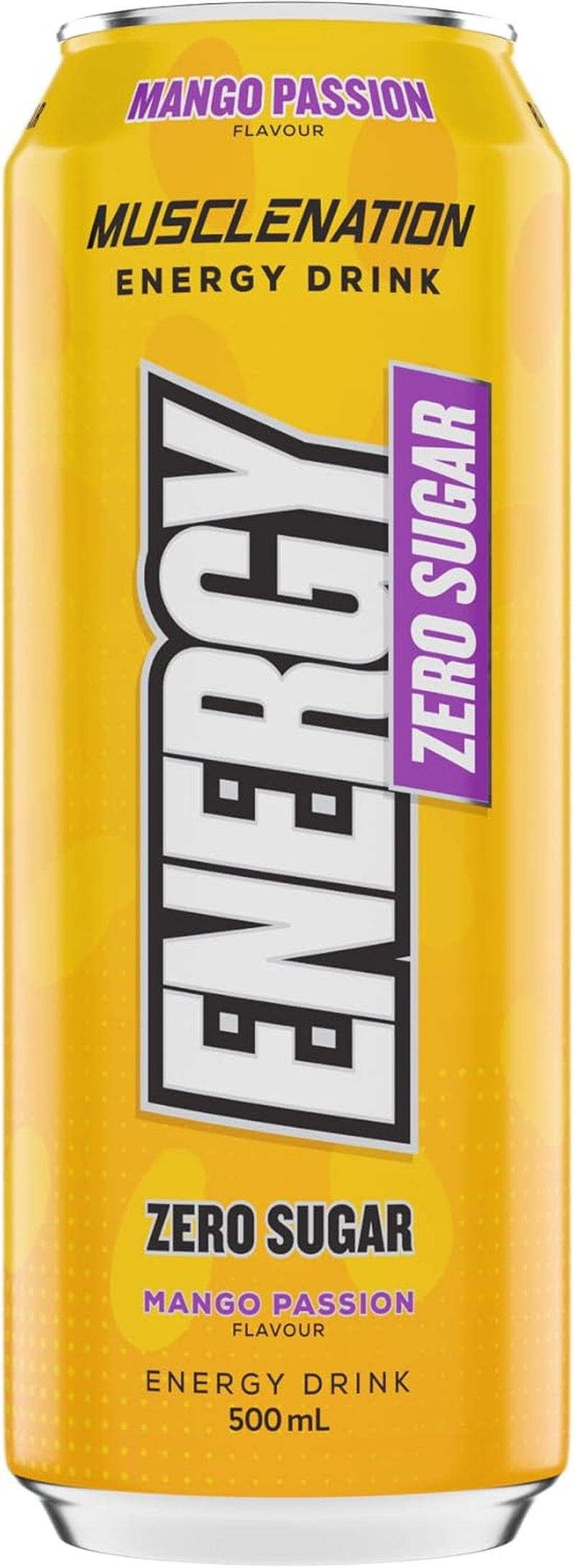 Muscle Nation Mango Passion Energy Drink 12 X 500Ml image number 1