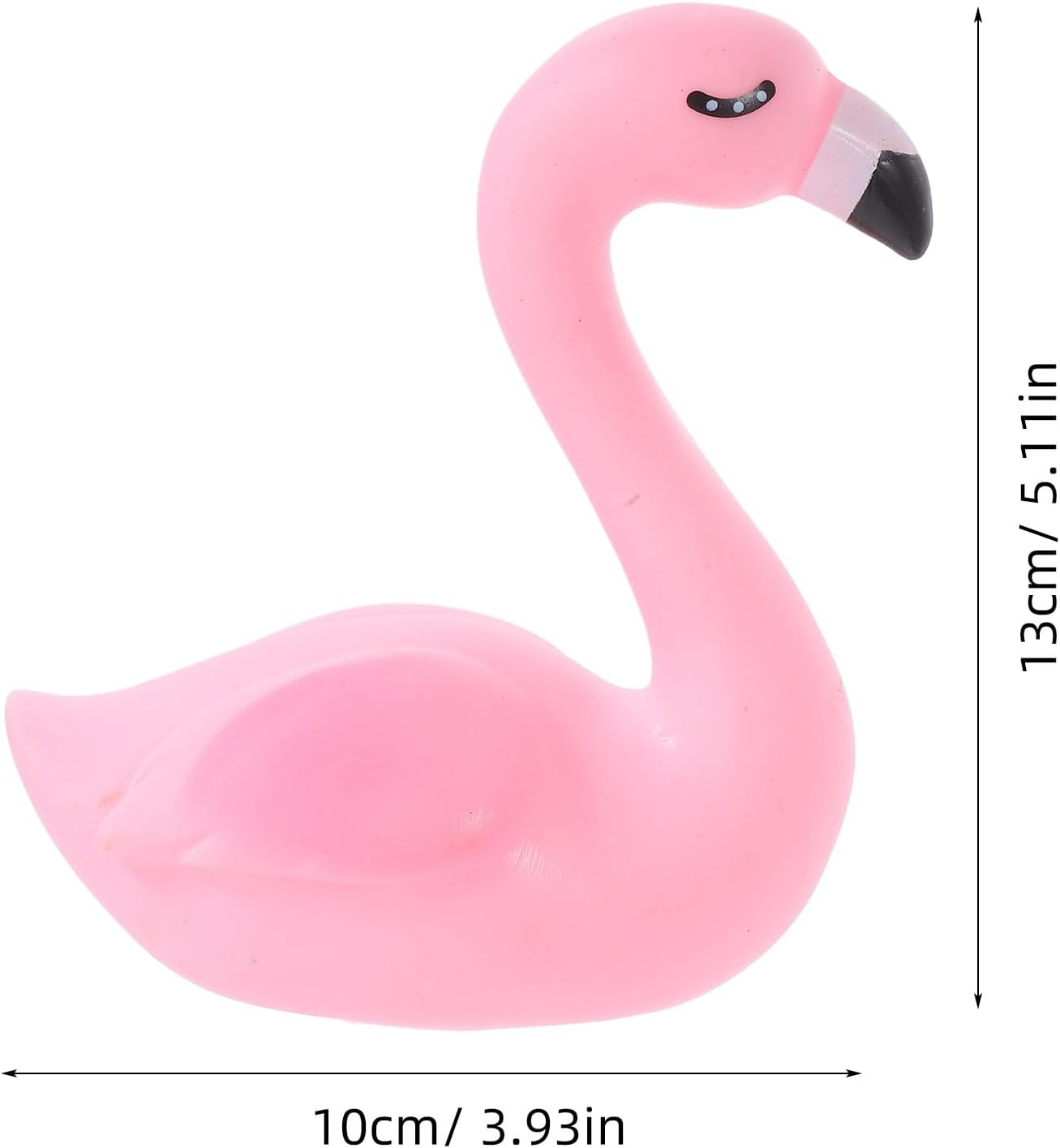 PRETYZOOM Flamingo Cake Topper Christmas Cake Toppers Cap Cake Topper Decor Birthday Cake Toppers Wedding Topper Pink Cartoon Ornaments image number 6
