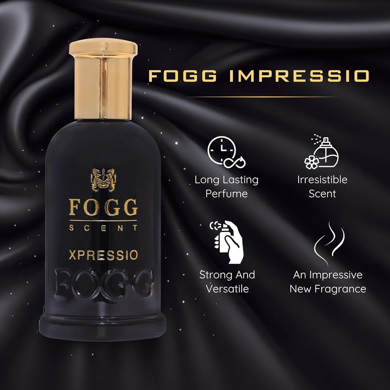 Fogg Xpressio Scent for Men, 100Ml image number 2