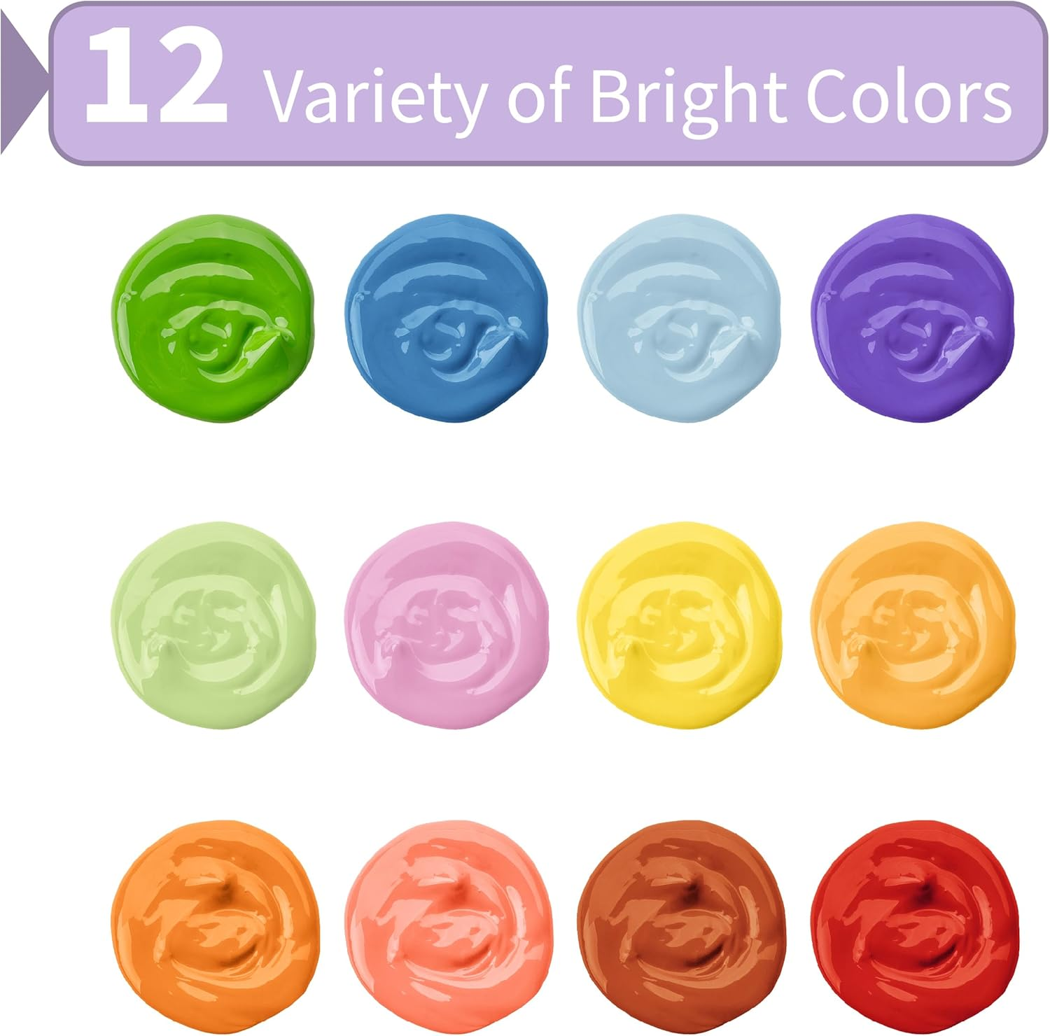 Mr. Pen- 3D Fabric Paint Set, 24 Pcs, 0.67 Oz, Permanent Fabric Paint for Clothes, Clothing, T Shirt, 3D