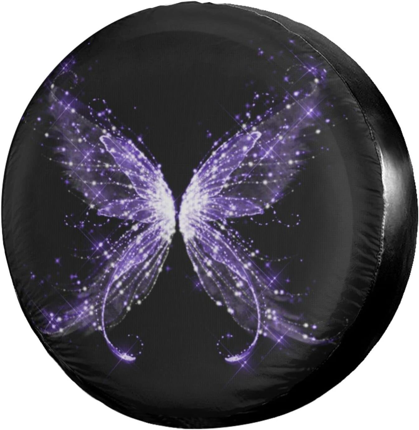 Delerain Spare Tire Cover with Backup Camera Hole Sunflower Wheel Covers Waterproof Dust-Proof UV Sun Universal Fit for RV Trailer RV SUV Truck (17 Inch for Diameter 31"-33")