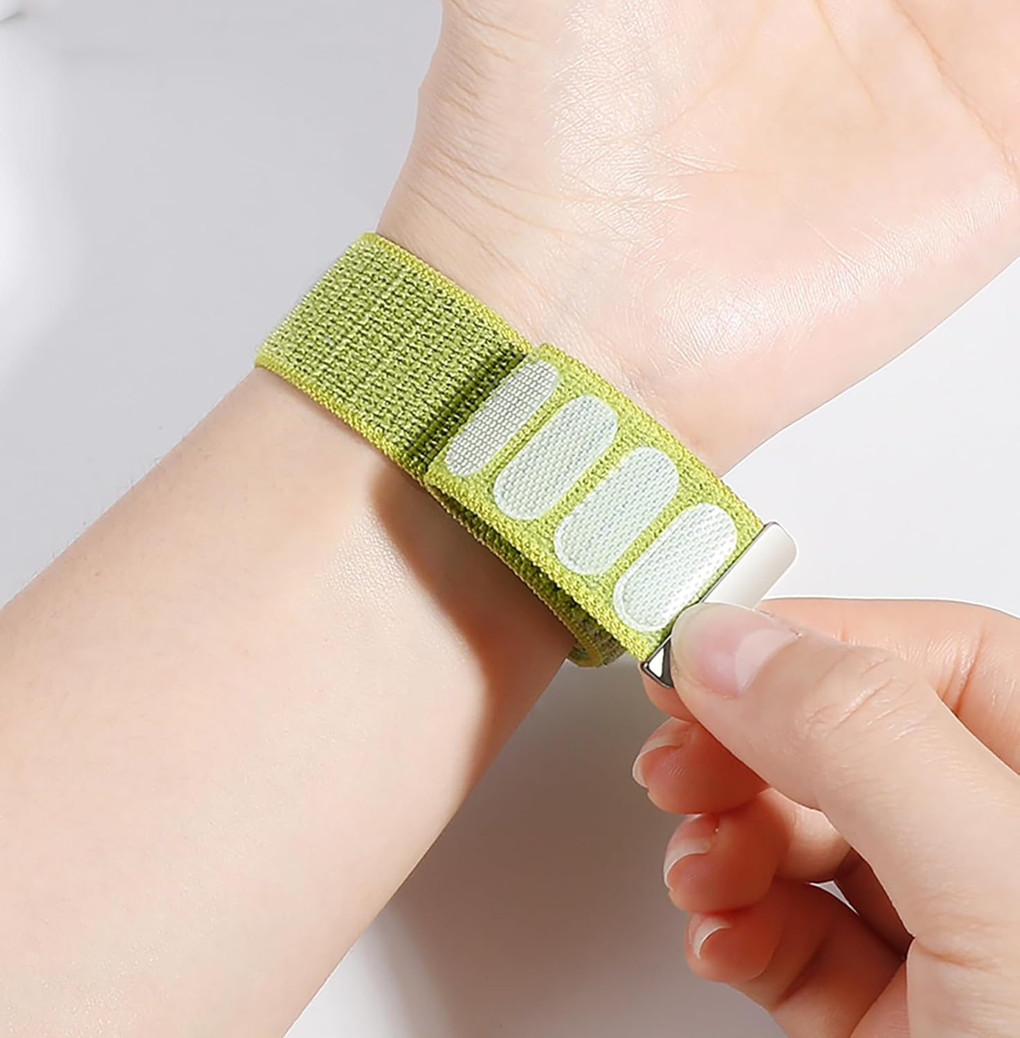 GIOPUEY Strap Compatible with Coros Pace 3, Nylon Replacement Outdoor Sport Loop Watch Strap, Braided Bracelet Strap Band image number 1