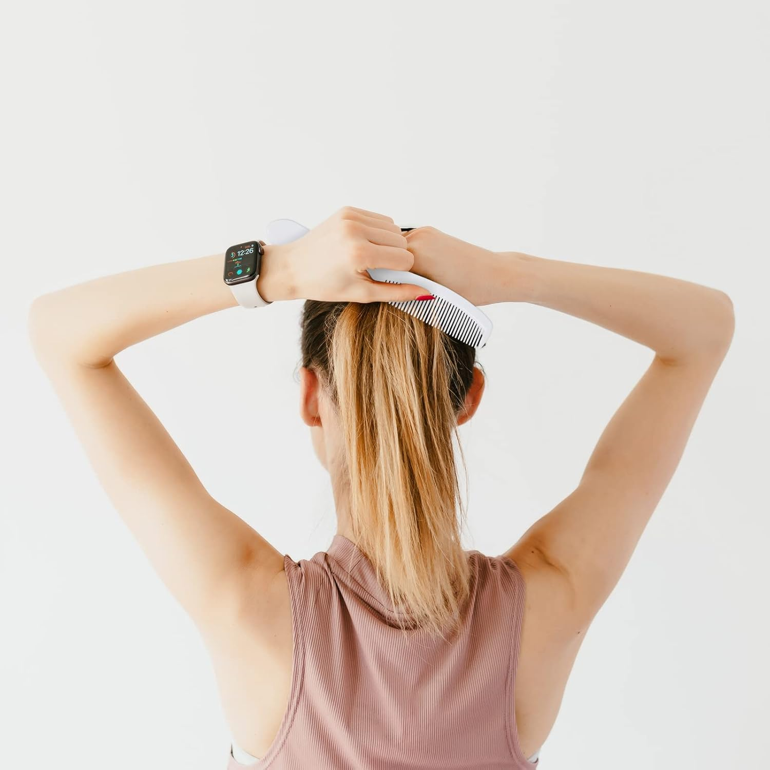 White Combs with Individually Wrapped, 7.1 Inch Disposable Combs in Bulk, Hygiene Hair Combs for Hotel, Salon and Homeless (50 Pack) image number 3