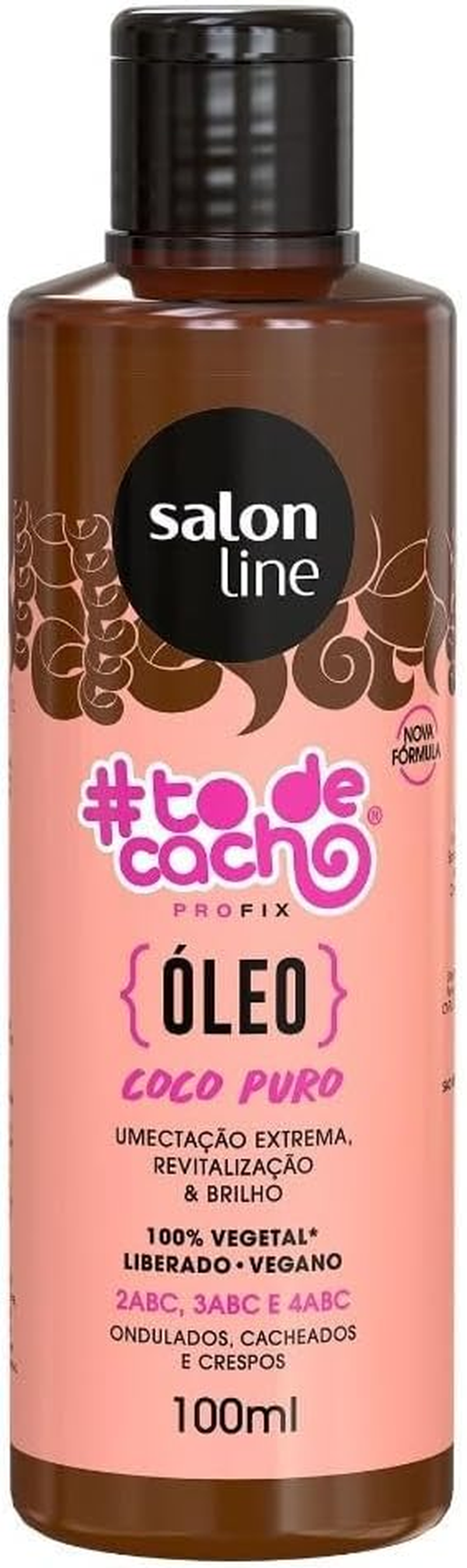 Linha Tratamento (Todecacho) Salon Line - Oleo De Umectacao Uhulll Oleo De Coco Purissimo 100 Ml - (Salon Line Treatment (Ihavecurls) Collection - Coconut Moisturising Oil 3.38 Fl Oz) image number 2