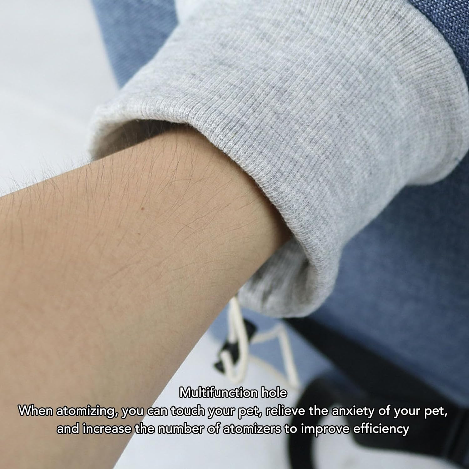 Pet Atomization Nest, 23.6X15.7X18 Pet Dog Cat Oxygen ICU Cage, Cat and Dog Oxygen Inhalation Machine Dedicated Folding Atomization Box, Small Pet for Cough Breathing Treatment