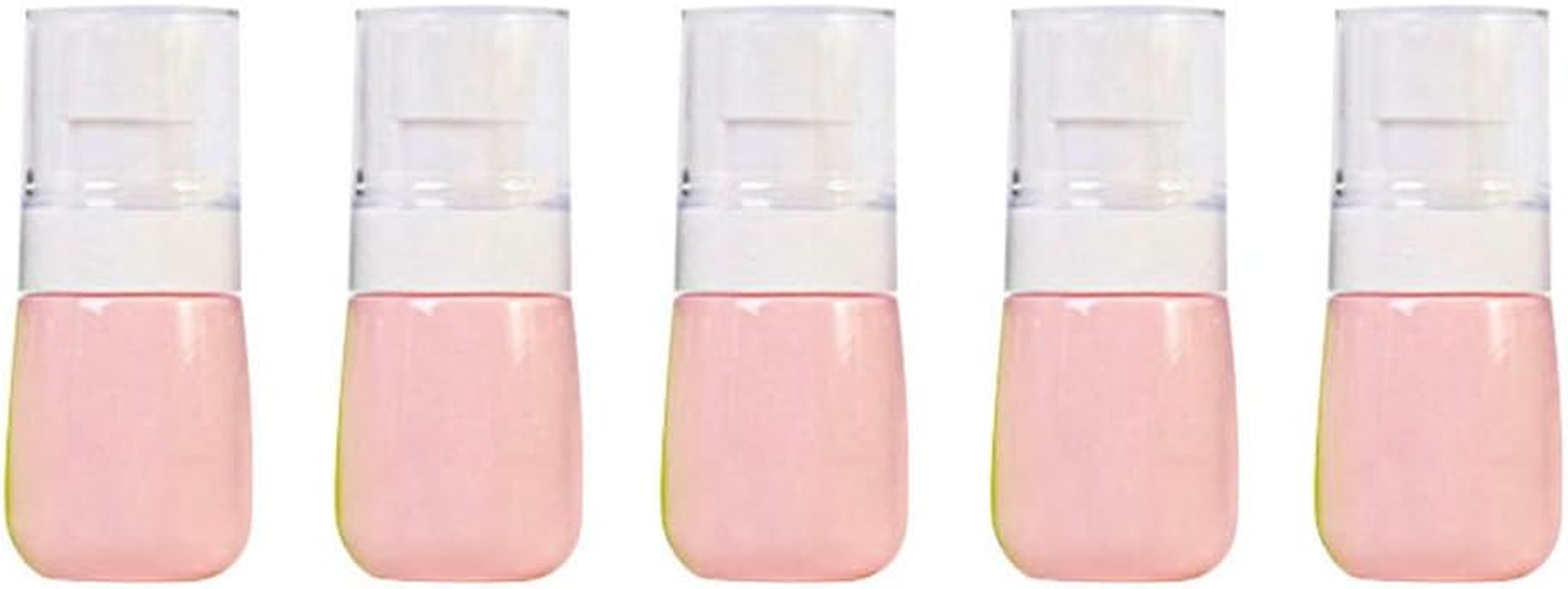 Lihaer Empty Atomiser Bottles Portable Small Spray Bottles Set with 5 Pieces Fine Mist Clear Squirter Liquid Containers for Home, Garden, Cleaning, Travel, Perfume Pink 2# 30Ml - Green 1 image number 2