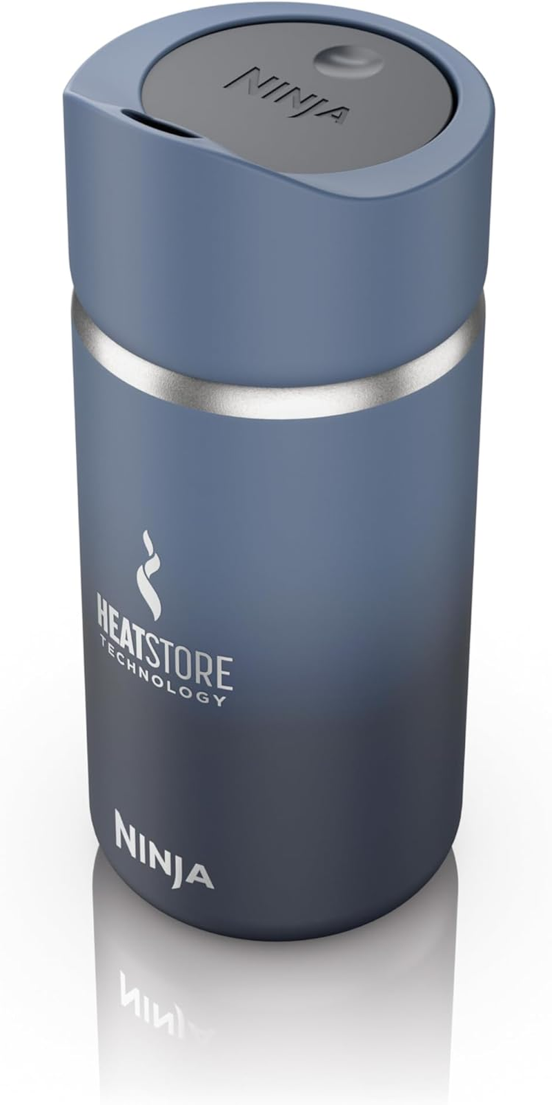 Ninja Sip Perfect Insulated Travel Bottle, Midnight Blue, 354 Ml Capacity image number 6