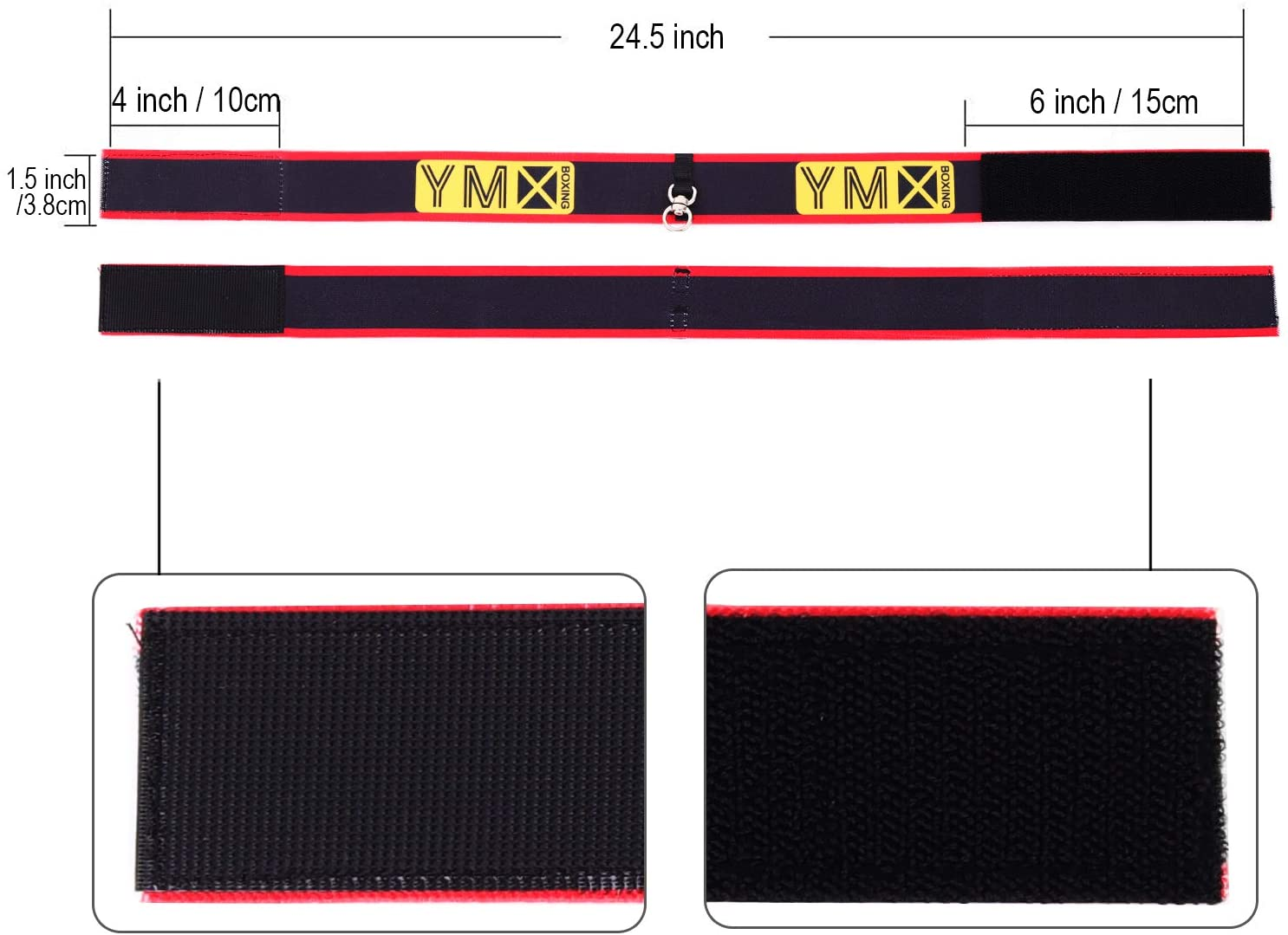 YMX BOXING Reflex Ball Set - 4 React Reflex Ball plus 2 Adjustable Headband, Great for Reflex, Timing, Accuracy, Focus and Hand Eye Coordination Training of Boxing image number 4