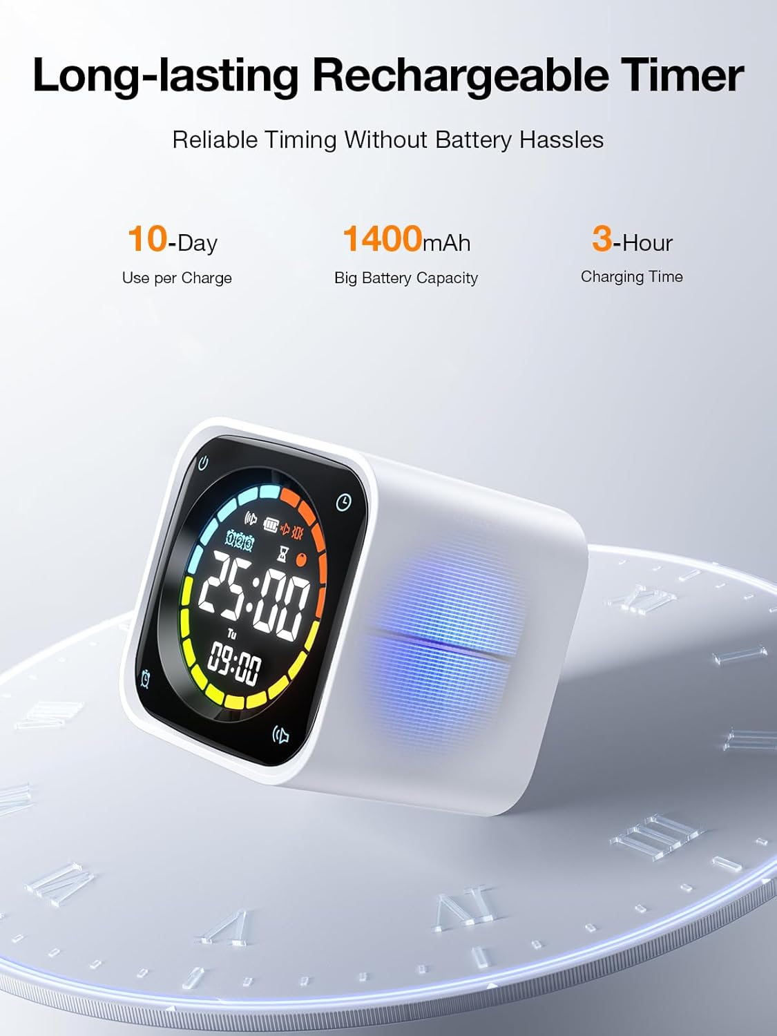 Ticktime Timer TK3 Series (White) image number 3