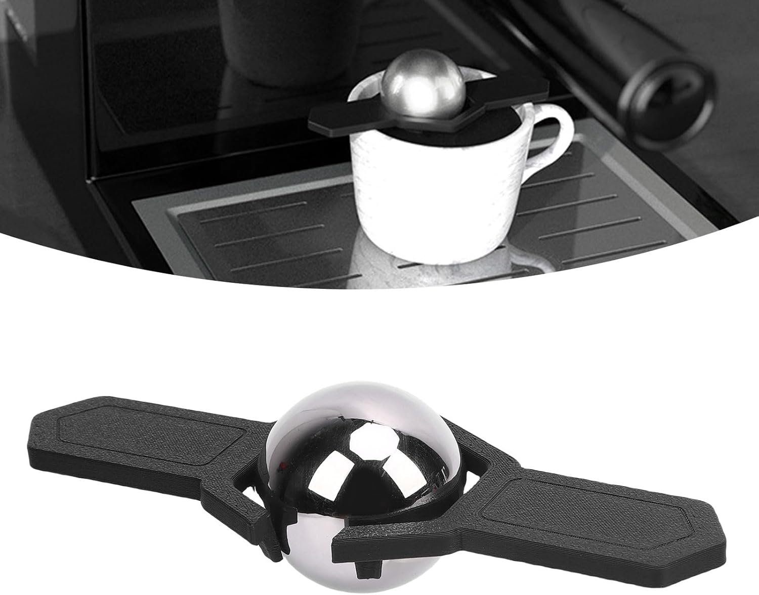 Stainless Steel Ice Coffee Ball, Espresso Ball with Temperature Preservation, Reusable Flavor Enhancer, Multipurpose Coffee Chilling Tool for Better Tasting Espresso & Iced image number 3