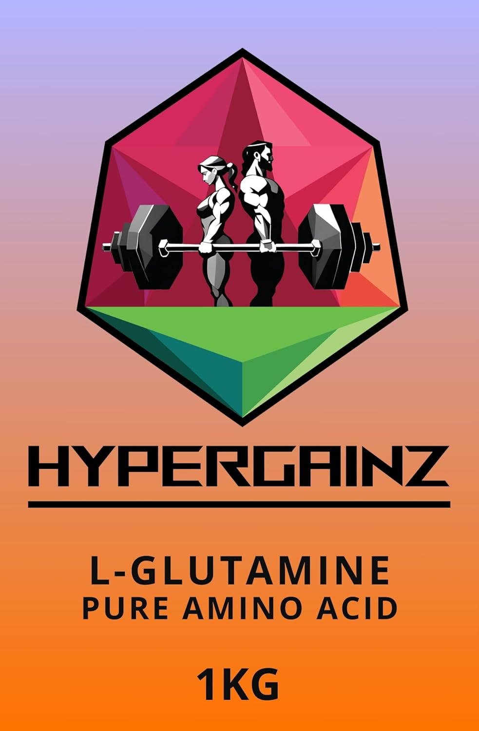 Hypergainz L-Glutamine Pure Amino Acid Powder Micronised L Glutamine Premium Quality 1KG image number 4