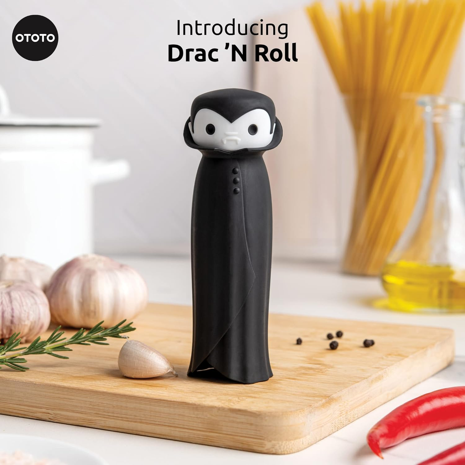Ototo: Drac N' Roll Garlic Peeler image number 4