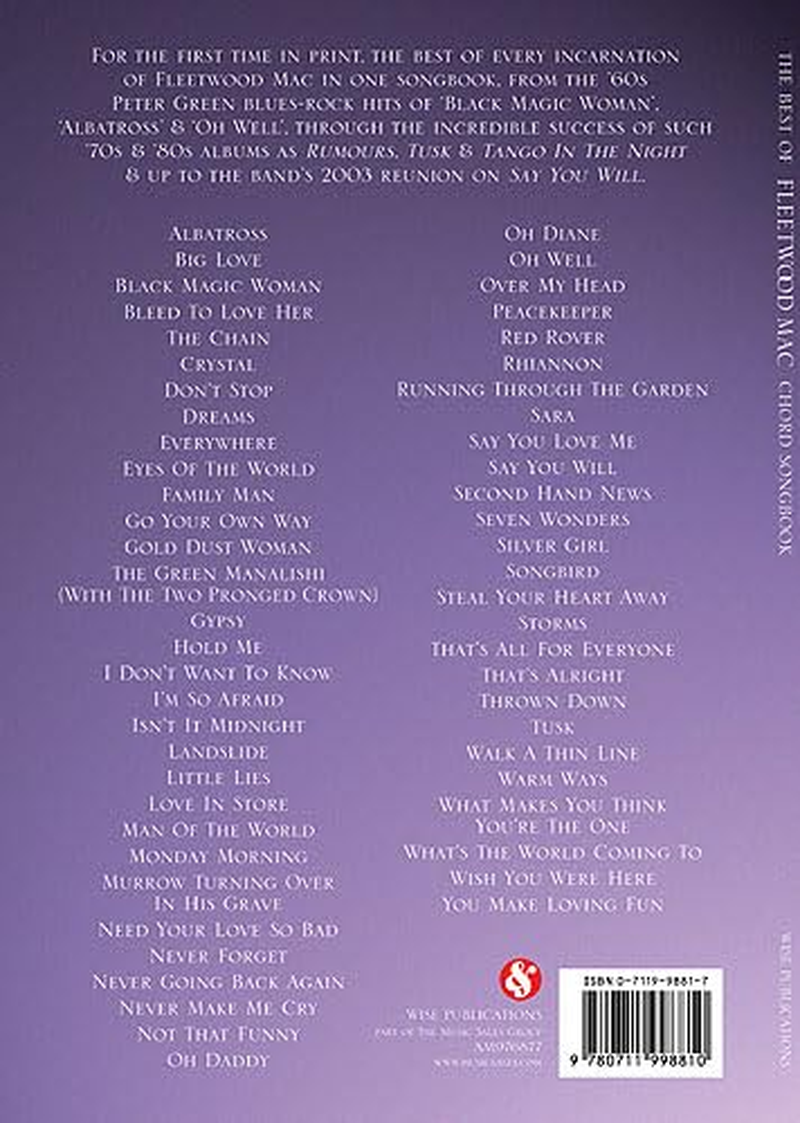 Best of Fleetwood Mac: Chord Songbook