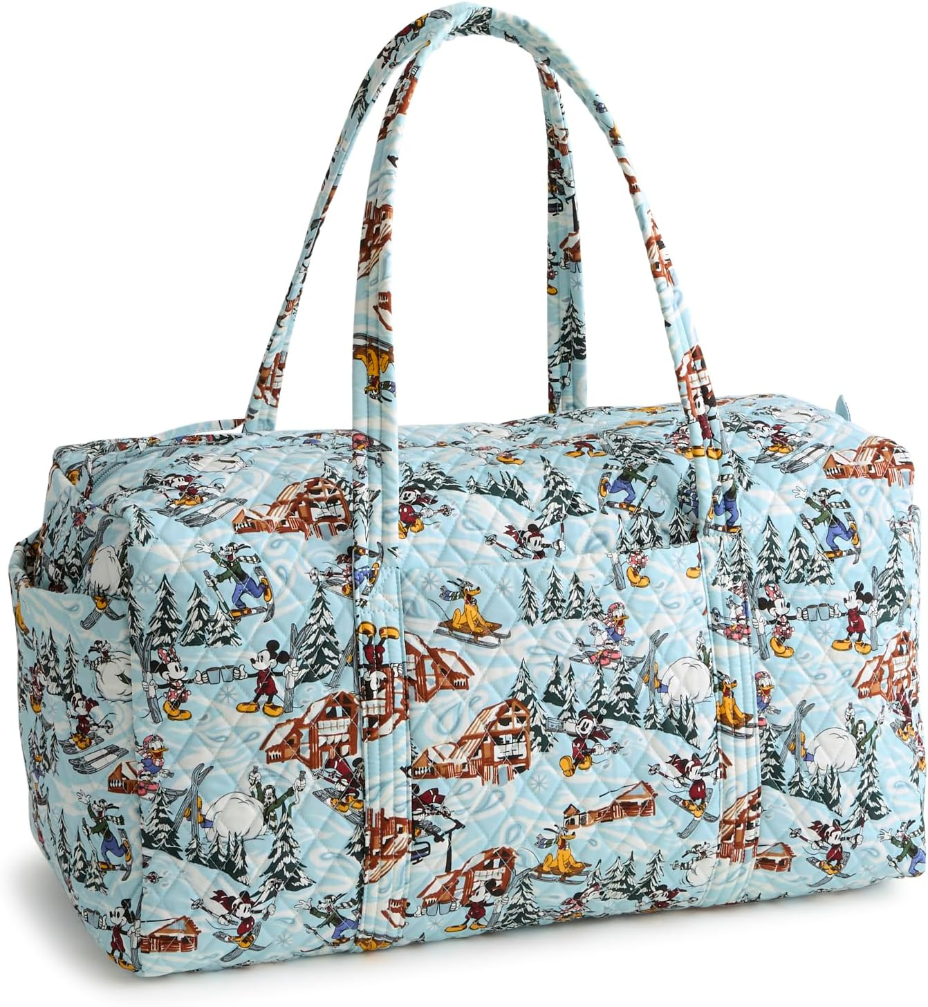 Vera Bradley Premium Cotton Disney Large Original Duffel Bag