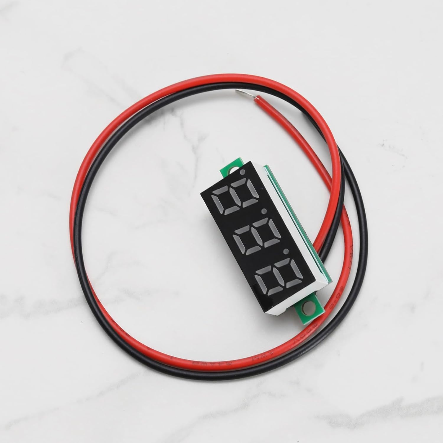 Emsea 5PCS Mini Digital Voltmeter with LED Display 2.5V - 30V Voltage Meter Voltage Measurement Module Voltage Tester Detector for Automobile Batteries image number 6