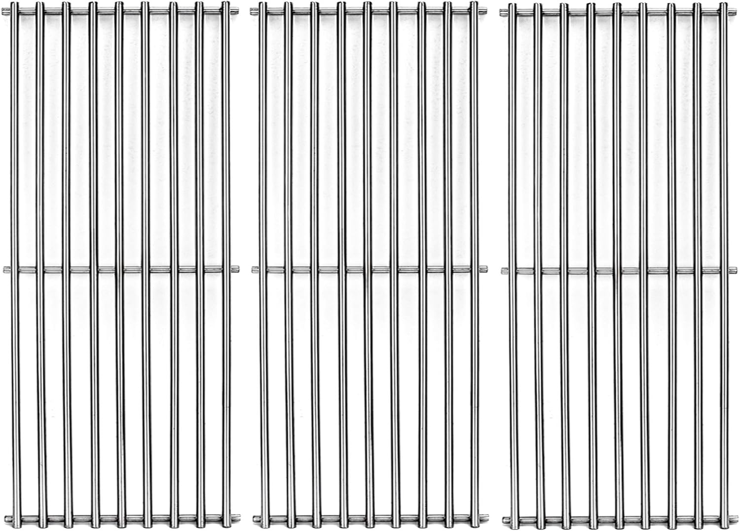 S6505A (3-Pack) Stainless Steel Cooking Grid Grates for Chargriller 3001, 3008, 3030, 4000, 5050, 5252,5650,King Griller 3008 5252 Set of 3 image number 4