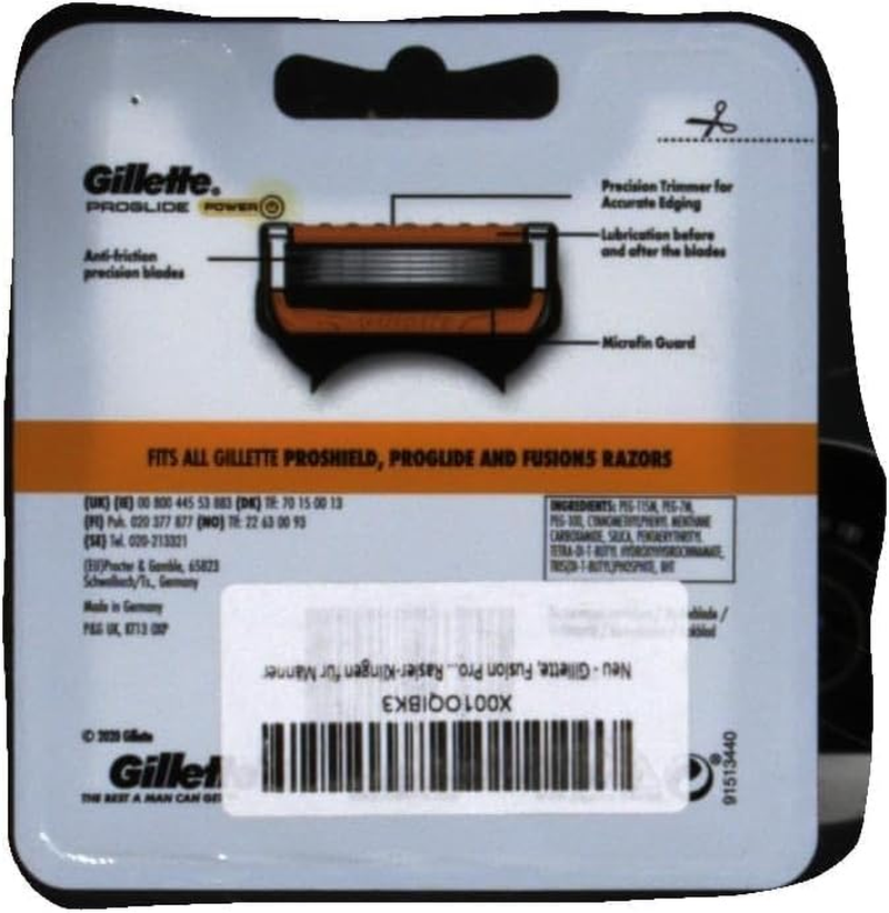 Gillette Sensor Excel Razor Blades for Men, Pack of 10 Refill Blades