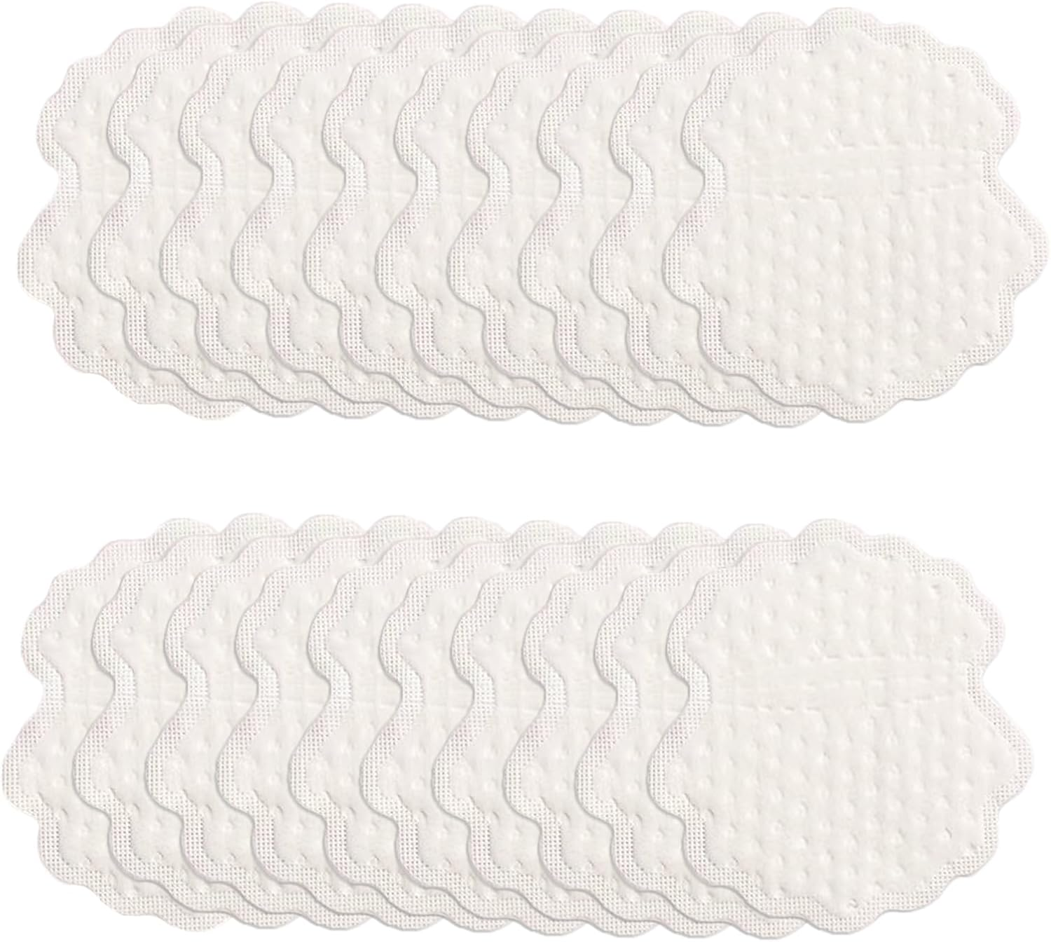Agwenkui 20 Pcs Underarm Sweat Pads Disposable Underarm Pads - Sweat Pads for Women and Men with Breathable Armpit Sweat Guards Comfortable Unflavored Protection image number 2