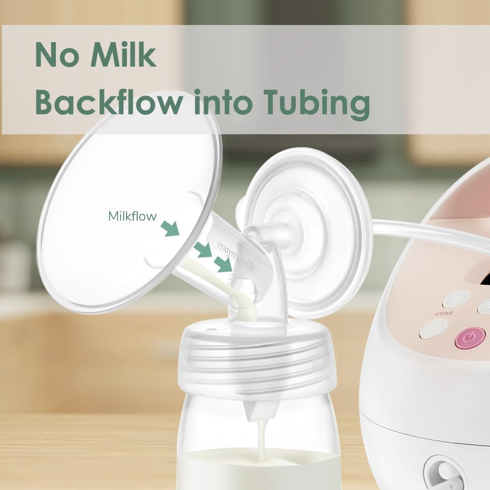 Maymom Pump Parts Compatible with Spectra S1 S2 9 plus Breastpump Replace Backflow Protector Membrane Duckbill Valve Tube Spectra S1 S2 Replacement Pump Parts image number 3