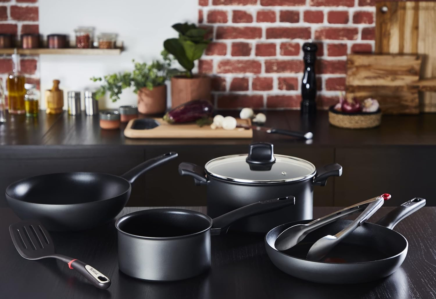 Tefal Ultimate Induction Non-Stick Cookware 6-Piece Set image number 4