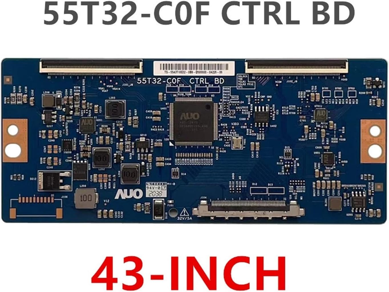 New 55T32-C0F 43'' 55T32 COF 50'' Profesional Test Board 55T32C0F T-CON Board Logic Board 55T32 for 43 55 Inch TV(43 Inch) - 55 Inch image number 2