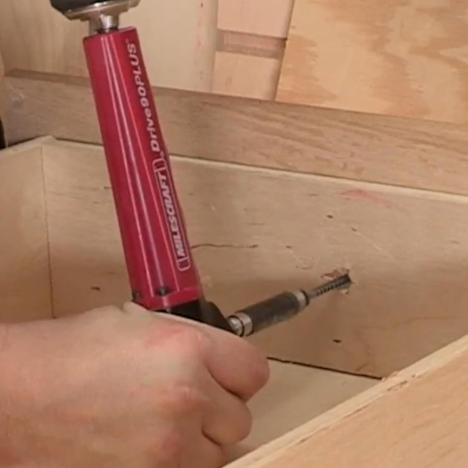 Milescraft Drive90Plus Right-Angle Impact Driver Drill Attachment 1/4In Socket image number 4