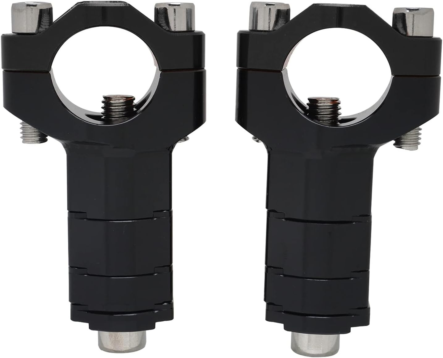 YIJIEBAO 37Mm-67Mm Adjustable Handlebar Riser Bar Clamp Mount Fit for KTM SX XC SXF XCF EXC EXCF 125 150 250 300 350 450 Fit for Husqvarna GASGAS Motorcycle Handbar Rising (Color : Black) image number 1