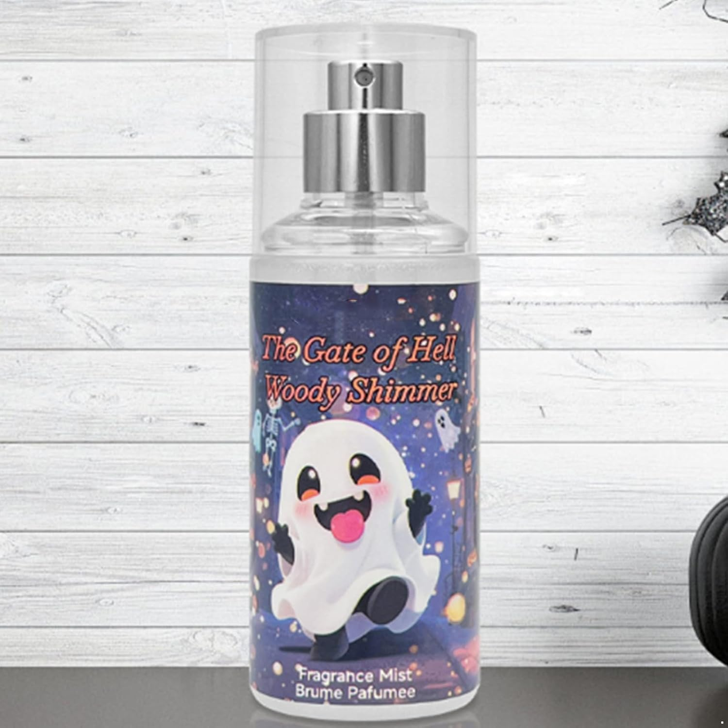 Unisex Halloween Fragrance with Warm Spicy Notes Long Lasting Party Perfume Navy Blue One Size image number 4