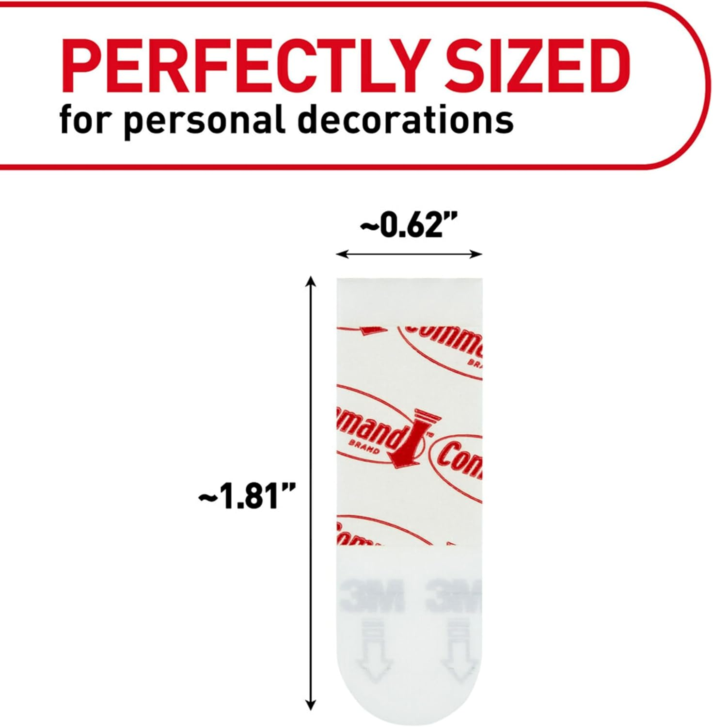 Command Poster Strips Mega Pack, 136 Command Strips Damage-Free Hanging Poster Hangers, No Tools Great for Home, Room, Wall, and Office Decor, White Adhesive image number 1