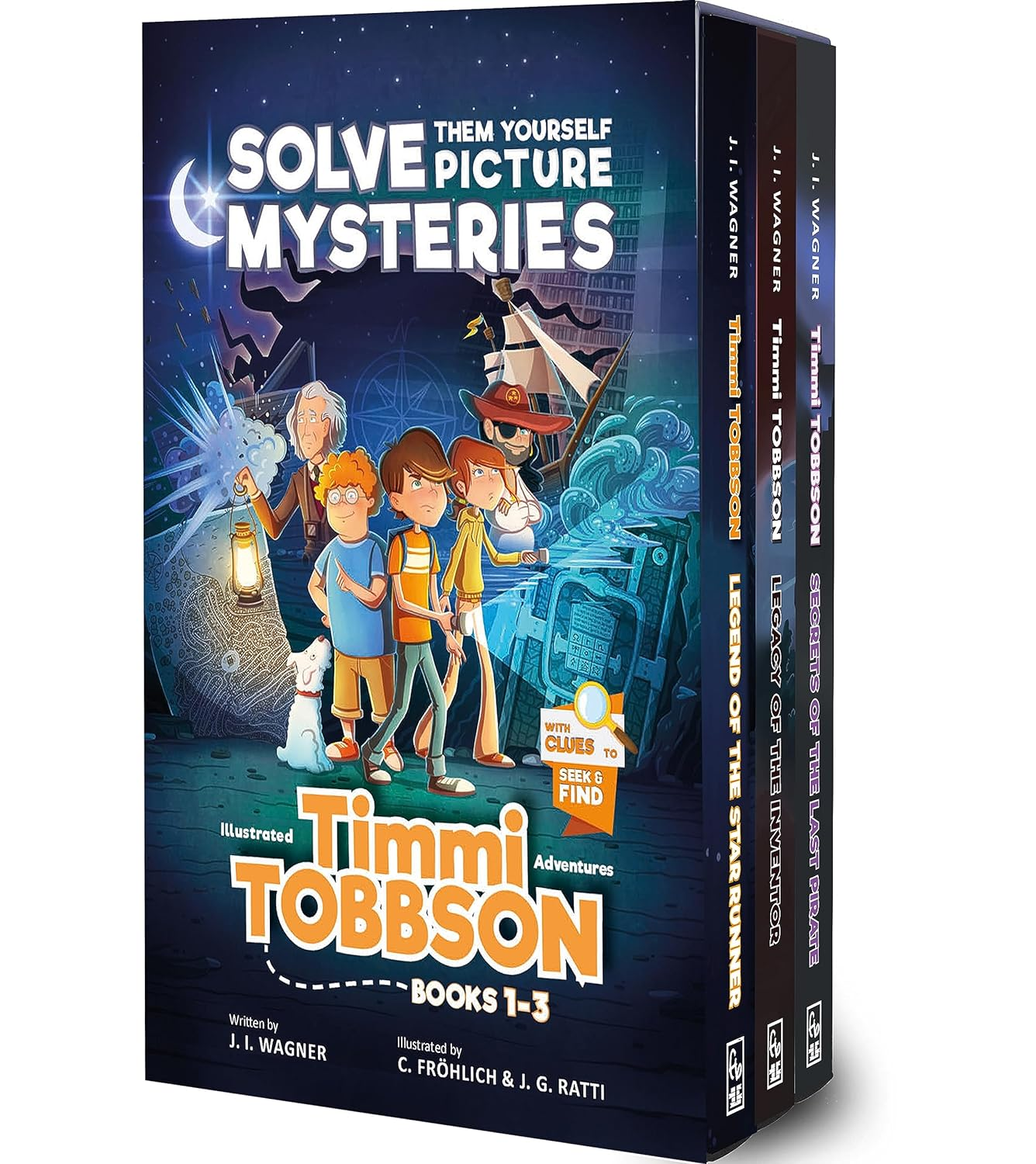 Timmi Tobbson Big Boxed Set: Solve-Them-Yourself Picture Mystery Adventures for Boys and Girls Aged 8-12 (Books 1-3) image number 6