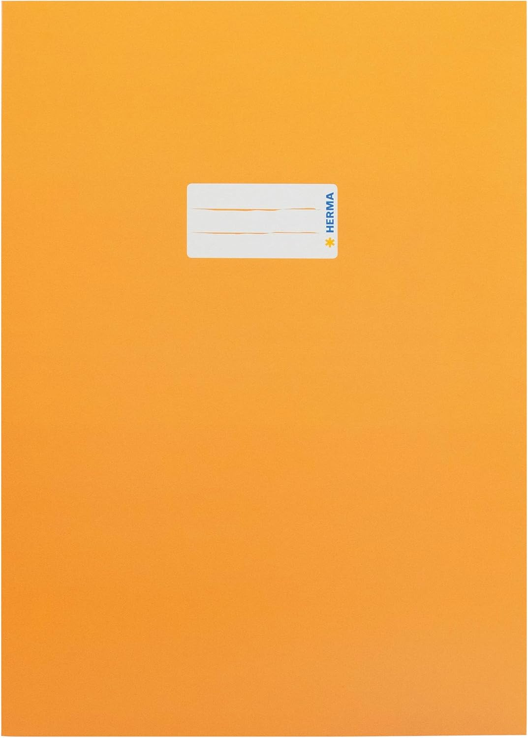 HERMA Cardboard Exercise Book Cover A4, with Inscription Field, Made of Extra-Strong Cardboard, Slip on Cover Jackets for School, Pink image number 3