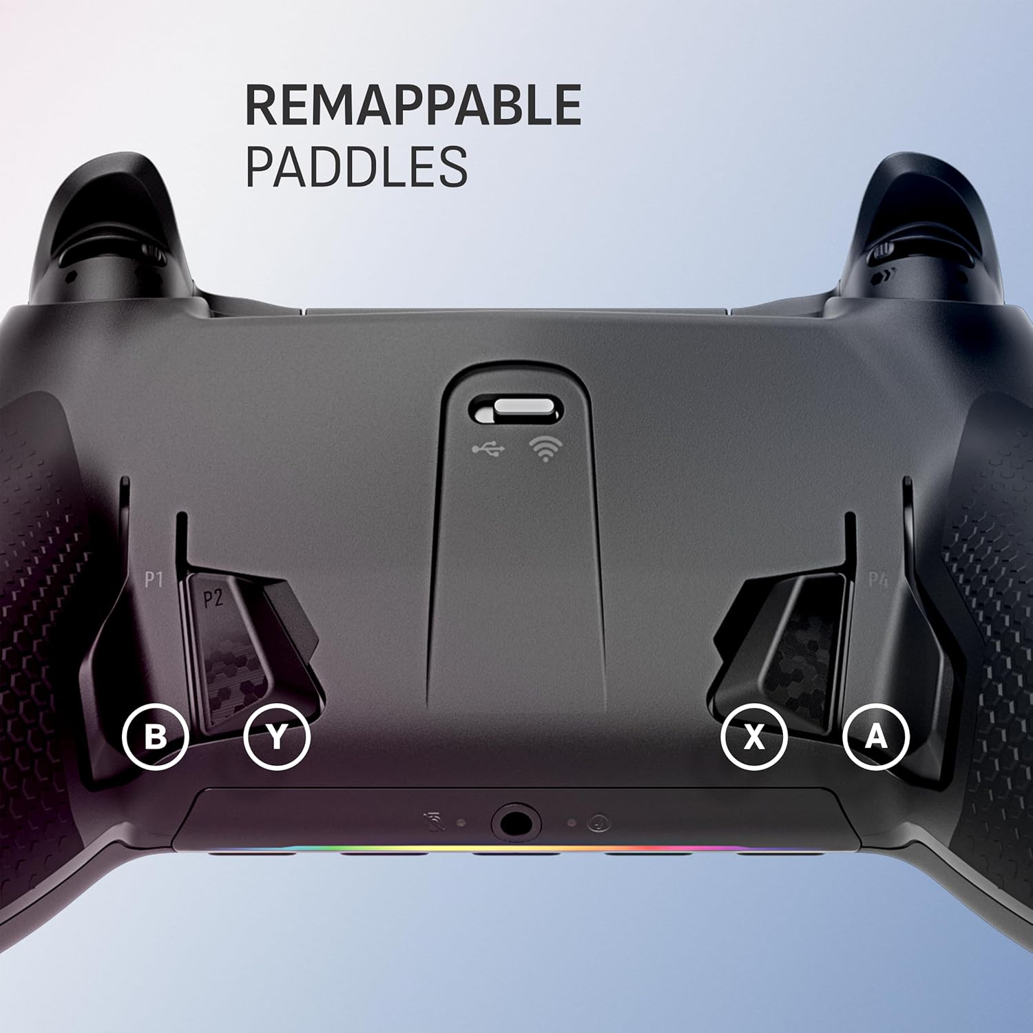 SCUF Envision PRO Wireless PC Only Gaming Controller &ndash; Anti-Drift Thumbsticks &ndash; Five Remappable G-Keys &ndash; Remappable Back Paddles &ndash; Instant Triggers &ndash; Steel Grey image number 3