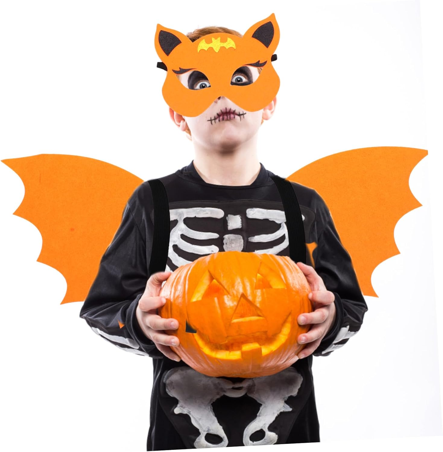 1Set Bat Wings for Boys and Girls Cosplay Costume Accessories for Halloween Parties Dress up Lifelike Design for Years Old for Carnival Photo Props Themed Events image number 4