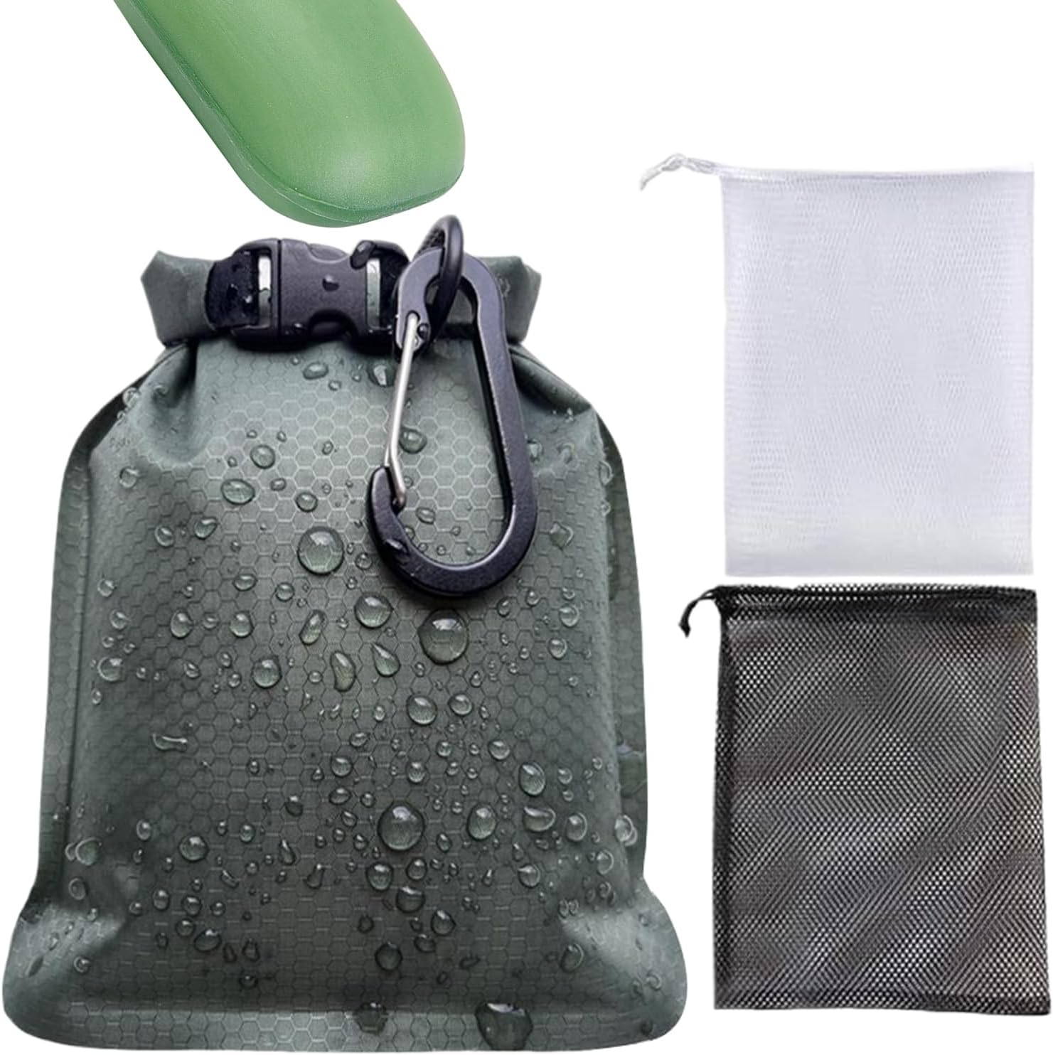 Soap Bag | Shampoo Bar Holder with Mesh Net,Skin Care Supplies Waterproof Gym Bathing Accessories for Swimming Travel Holiday Packaging Vacation