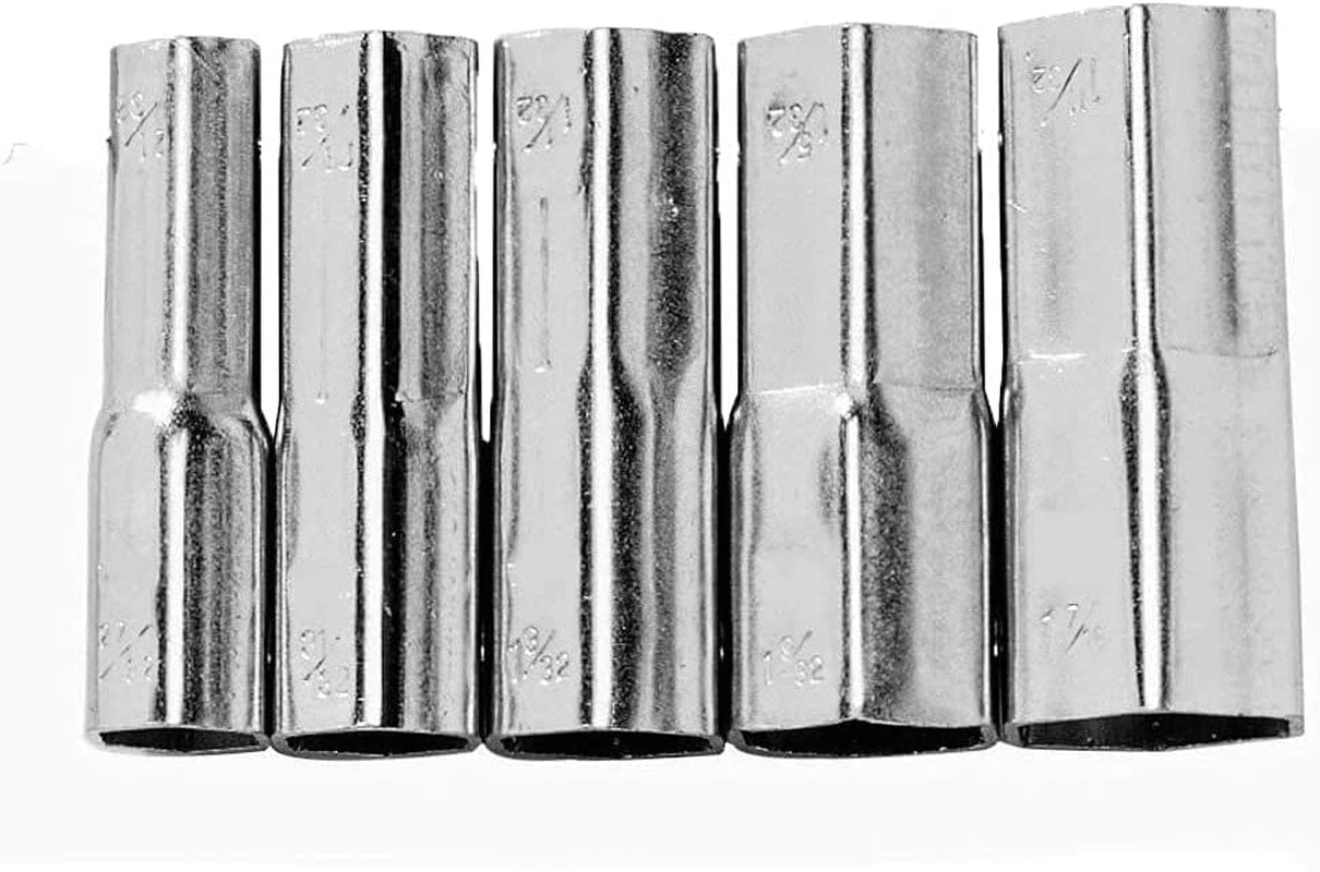 15Pcs Dual-Ended Wrench Socket Plumber Back Nut Tap Spark Plug Spanner Set Extended Spark Plug Wrench Socket Set 6-37Mm(1/2'' to 1-1/2'') image number 2